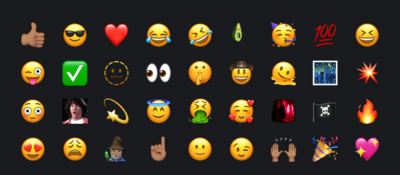 Vic Ramirez's most used emojis