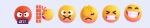 Kerri Hughes's most used emojis