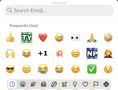 Elizabeth Salem's most used emojis
